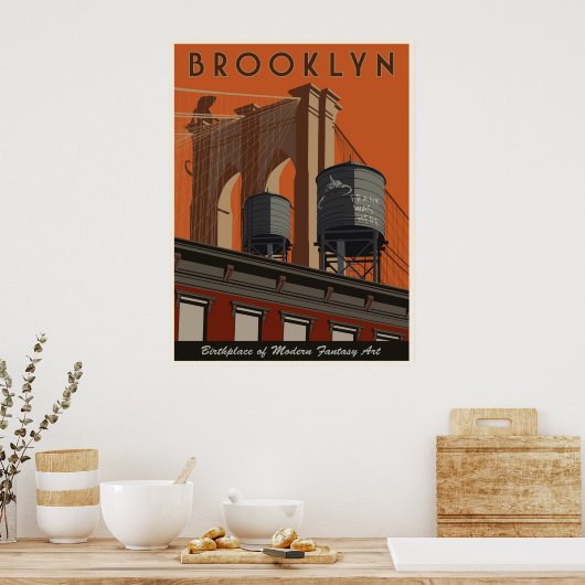 Brooklyn, ein Tribut Poster (Küche)
