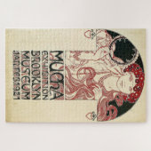 Brooklyn Exhibition by Alphonse Mucha Puzzle (Horizontal)