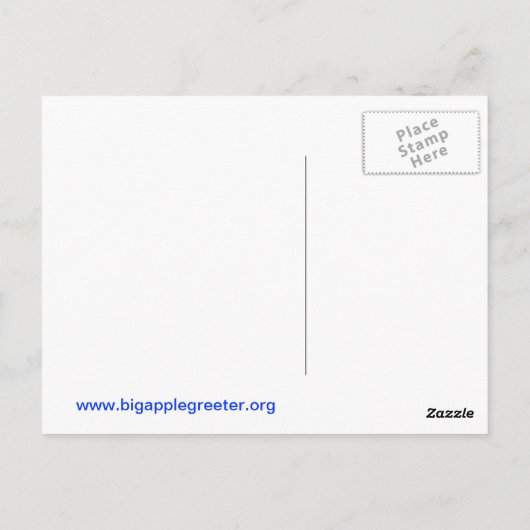 Brooklyn Flyer - Luna Park, Coney Island Postkarte (Rückseite)