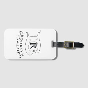 BROOKLYN GEBOREN & RAISED™ LUGGAGE TAG BUSINESS CA GEPÄCKANHÄNGER