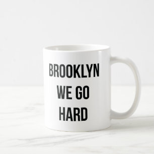 Brooklyn gehen wir stark kaffeetasse