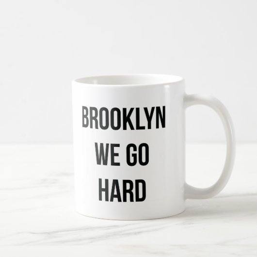 Brooklyn gehen wir stark kaffeetasse (Rechts)
