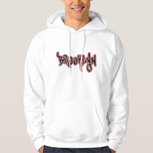 Brooklyn Graffiti Hoodie (Vorderseite)