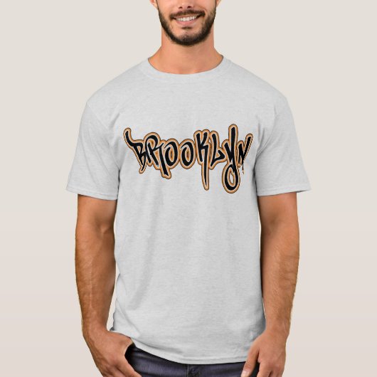 Brooklyn Graffiti T-Shirt (Vorderseite)