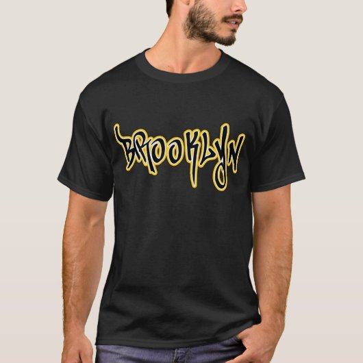 Brooklyn Graffiti T-Shirt (Vorderseite)