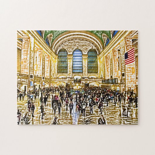 Brooklyn Grand Central Station. Puzzle (Horizontal)