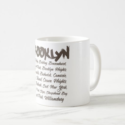 Brooklyn-Hauben Kaffeetasse (VorderseiteRechts)