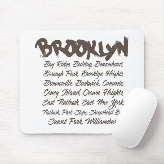 Brooklyn-Hauben Mousepad (Mit Mouse)