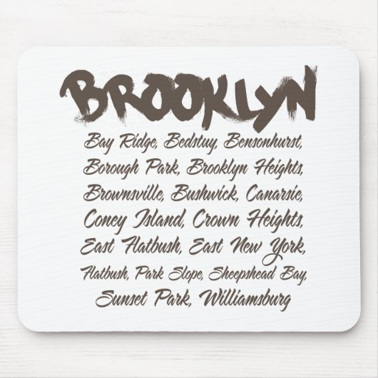 Brooklyn-Hauben Mousepad (Vorne)