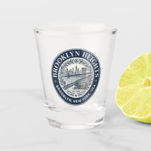 Brooklyn Heights, Brooklyn, New York, USA USA Schnapsglas