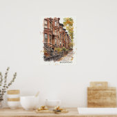 Brooklyn Heights Brooklyn Poster (Küche)