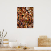 Brooklyn Heights Brooklyn Poster (Küche)