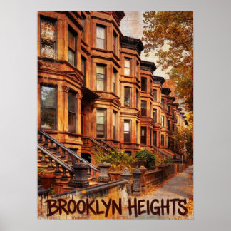 Brooklyn Heights Brooklyn Poster
