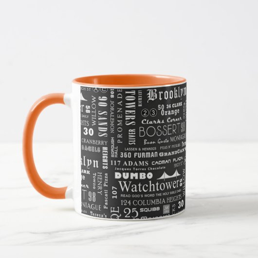 Brooklyn Heights erinnerte sich an Kaffee-Tasse Tasse (Links)
