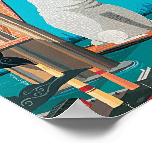 Brooklyn Heights Poster (Ecke)