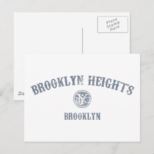 Brooklyn Heights Postkarte (Vorne/Hinten)