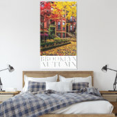 Brooklyn Herbst Leinwand Druck (Insitu (Schlafzimmer))