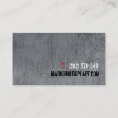 Brooklyn I Visitenkarte (Rückseite)