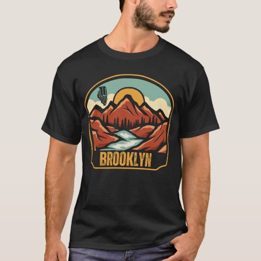 Brooklyn, Illinois-T - Shirt (Vorderseite)