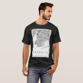 Brooklyn Illustration Map T-Shirt (Vorne ganz)