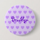 Brooklyn in Lila Button (Vorderseite)