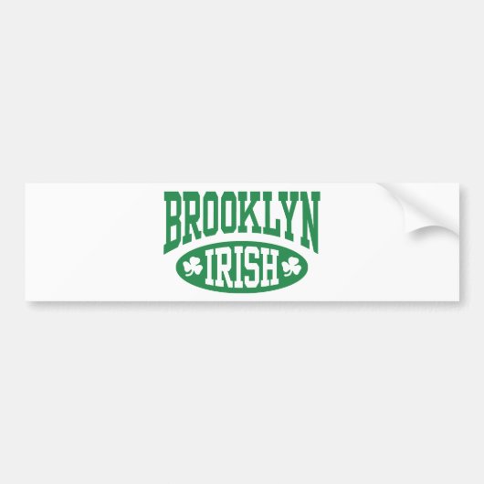 Brooklyn Irish Autoaufkleber (Vorne)