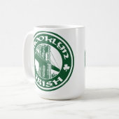 Brooklyn Irish Kaffeetasse (Vorderseite Links)