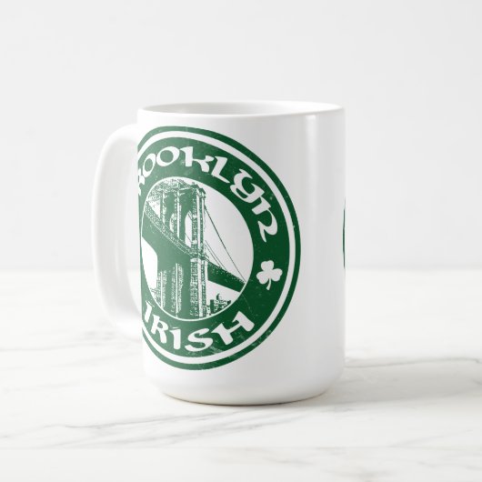 Brooklyn Irish Kaffeetasse (Vorderseite Links)