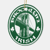 Brooklyn Irish Keramikornament (Links)