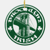 Brooklyn Irish Keramikornament (Hinten)