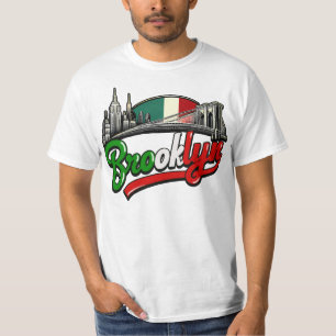 Brooklyn Italian Retro Style T-Shirt