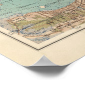 Brooklyn, Jersey City und Hoboken Poster (Ecke)