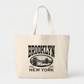 Brooklyn Jumbo Stoffbeutel (Vorne)