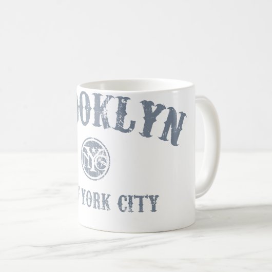 *Brooklyn Kaffeetasse (VorderseiteRechts)