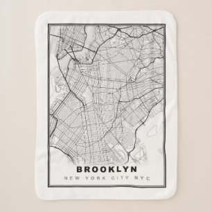 Brooklyn Karte Sherpadecke