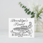BROOKLYN KÄSEKUCHEN POSTKARTE (Stehend Vorderseite)