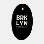 Brooklyn Keramik Ornament (Rechts)