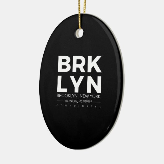 Brooklyn Keramik Ornament (Links)