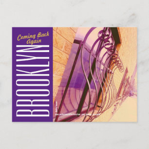 Brooklyn kommt wieder zurück postkarte