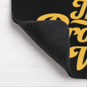 Brooklyn-Liebe-Gelb Mousepad (Ecke)