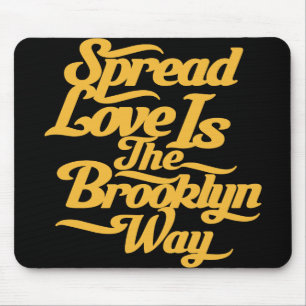 Brooklyn-Liebe-Gelb Mousepad