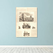 Brooklyn Life Insurance Company Leinwanddruck (Insitu (Holzboden))