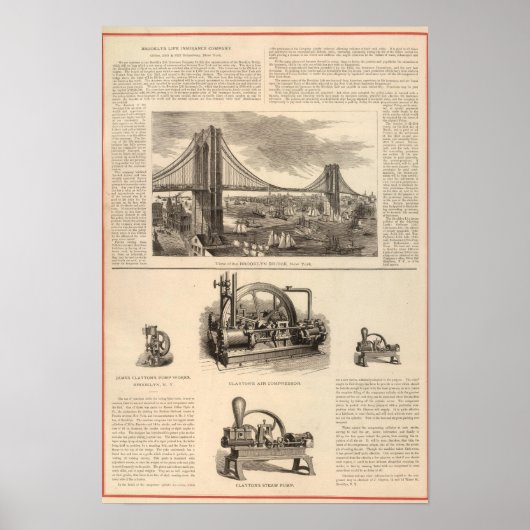 Brooklyn Life Insurance Company Poster (Vorne)