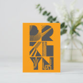 Brooklyn Lines Postkarte (Stehend Vorderseite)