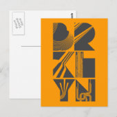 Brooklyn Lines Postkarte (Vorne/Hinten)