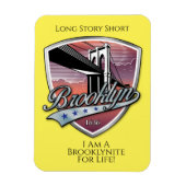 Brooklyn Logo Design Magnet (Vertikal)