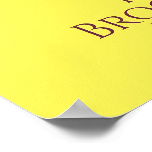 Brooklyn Logo Design Poster (Ecke)