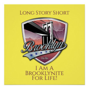 Brooklyn Logo Design Poster