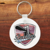 Brooklyn Logodesign Schlüsselanhänger (Vorderseite)