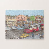 Brooklyn-Löschfahrzeug Puzzle (Horizontal)